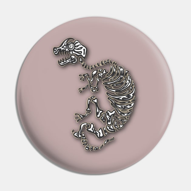 Long Sleep Dino Pin by martinussumbaji