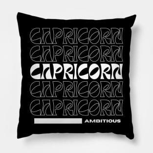 Capricorn Zodiac sign Pillow