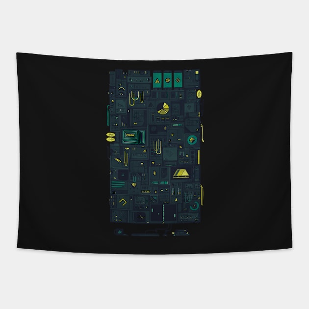 AFK Tapestry by againstbound