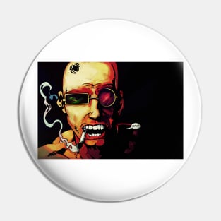 Spider Jerusalem Transmetropolitan Comics Pin