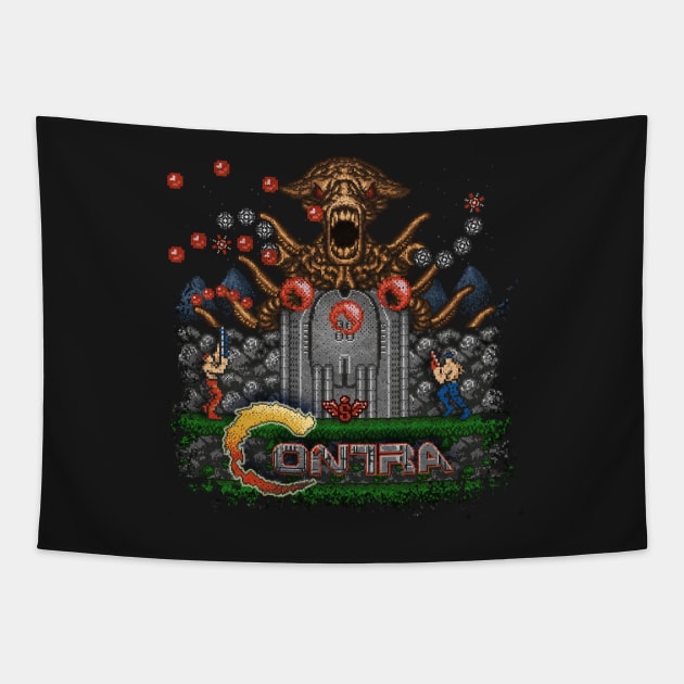 Contras Tapestry by Kari Likelikes