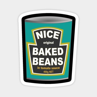 Baked Beans Costume Can Design Magnet