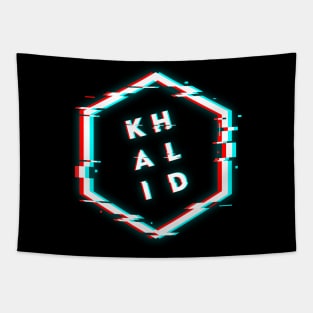 KHALID POLYGON GLITCH Tapestry