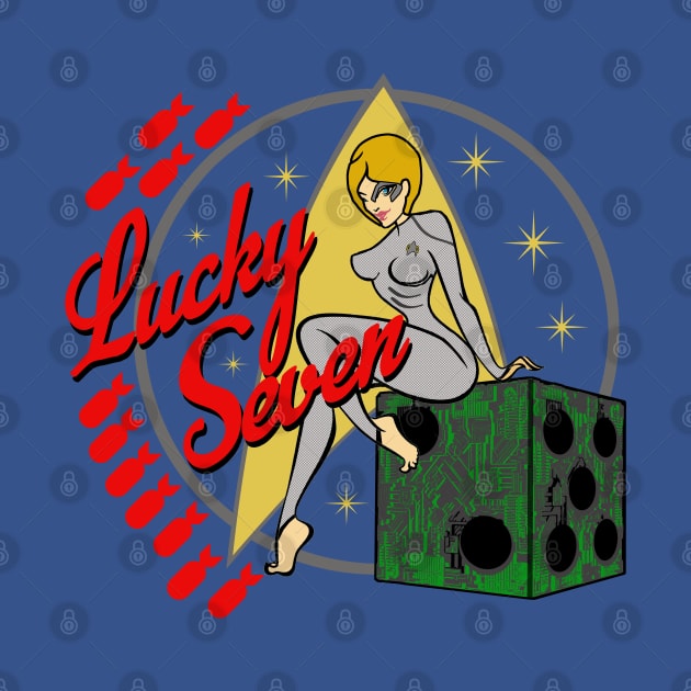 Lucky Seven (of Nine) Pinup by PopCultureShirts