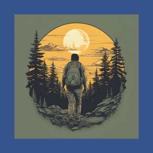 Backpacking Hiking Wanderlust T-Shirt