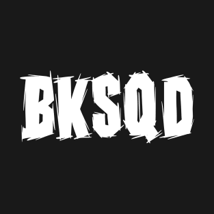 BKSQD Grunge White T-Shirt