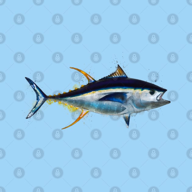 Yellowfin Tuna by biggeek