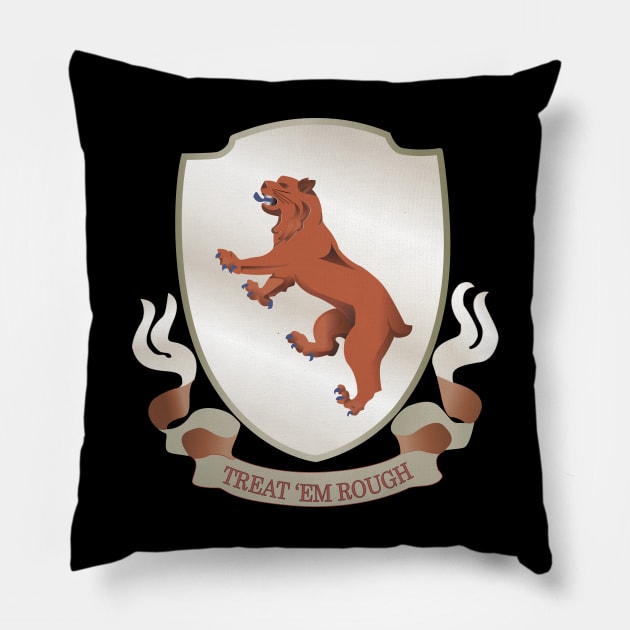 191st Tank Battalion DUI Pillow by twix123844