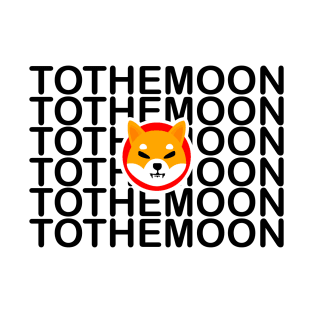 Shiba Inu Coin To The Moon T-Shirt