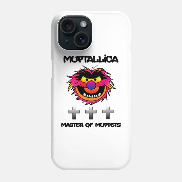 Muptallica muster of Muppets Phone Case by Hunter