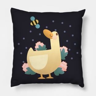 Duck and the Bee totally best friends Pillow