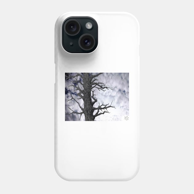 Dark Tree [Pen and Digital Illustration] Phone Case by grantwilson
