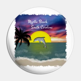 Myrtle Beach SC Scene Pin