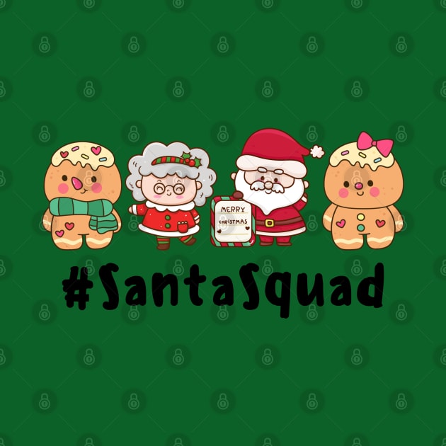 Mr and Mrs Claus and Their Santa Squad by JessiT