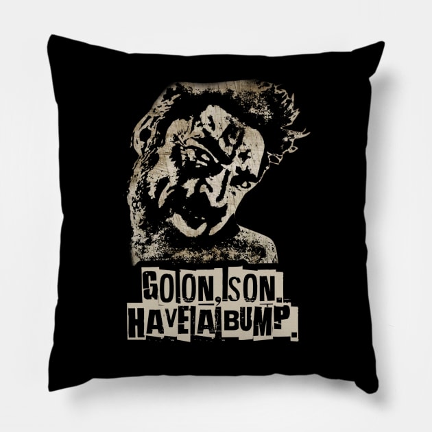 Butcher - Go On, Son. Have a Bump Pillow by LopGraphiX