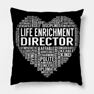 Life Enrichment Director Heart Pillow