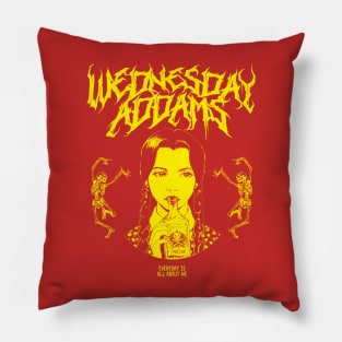 Wednesday Addams Metal Pillow