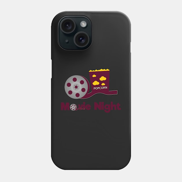 Retro movies night Phone Case by cocodes
