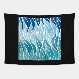 Mosaic Waves Tapestry