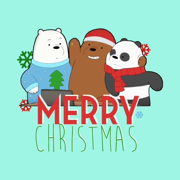 Merry Christmas Bears by Orimi91