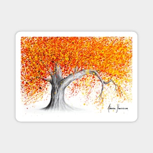 Western Sunset Tree Magnet