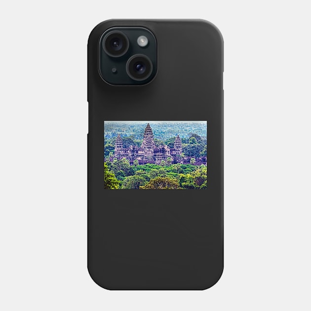 Angkor Wat. Phone Case by bulljup