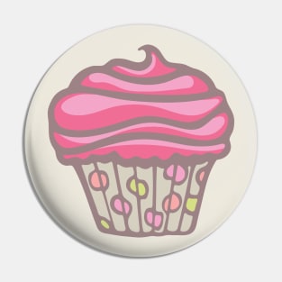 POLKA DOT CUPCAKE DREAMS Party Pink Buttercream Icing - UnBlink Studio by Jackie Tahara Pin