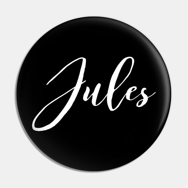 Jules Pin by Recovery Tee