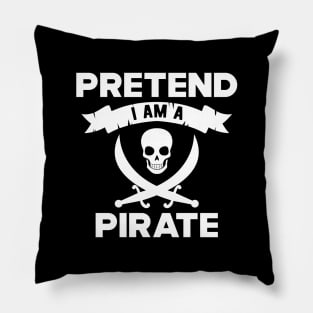 Pirate - Pretend I am a pirate Pillow