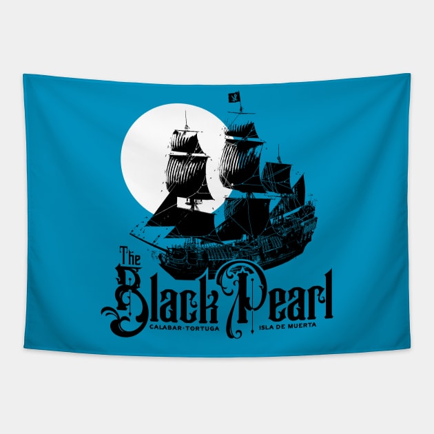 MindsparkCreative The Black Pearl T-Shirt