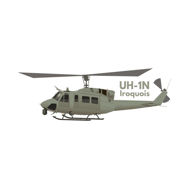 UH-1N Iroquois Helicopter by NorseTech