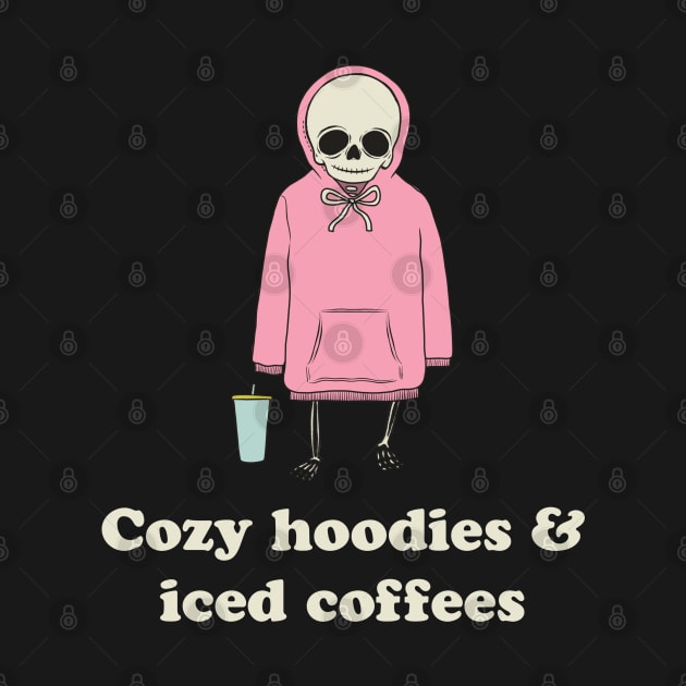 Cozy Hoodies & Iced Coffees by cecececececelia