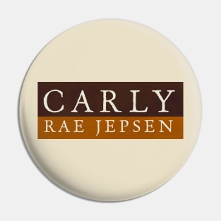 Carly Rae Jepsen The Loneliest Time Era Pin