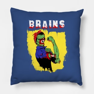 Rosie The Zombie Pillow