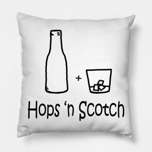Hops 'n Scotch Pillow