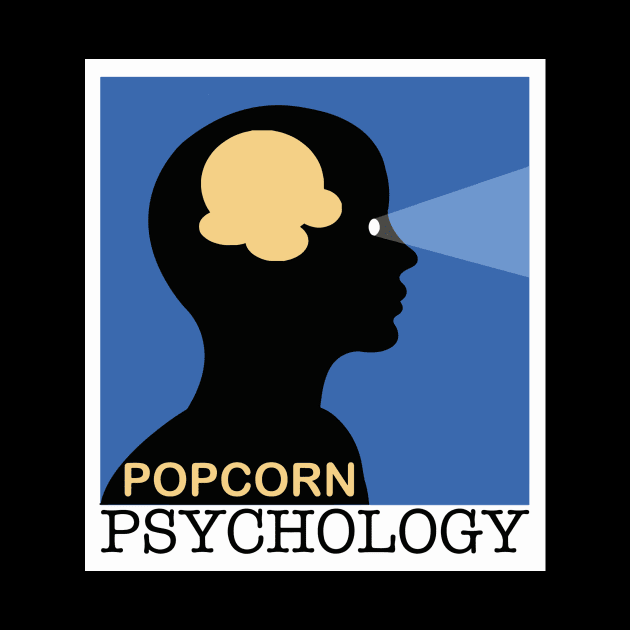 Popcorn Psychology Blue Logo by Popcorn Psychology