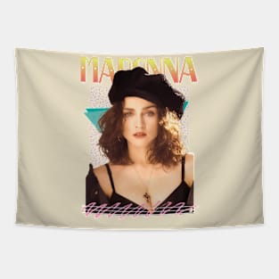 Madonna 90s  Retro Aesthetic Tapestry