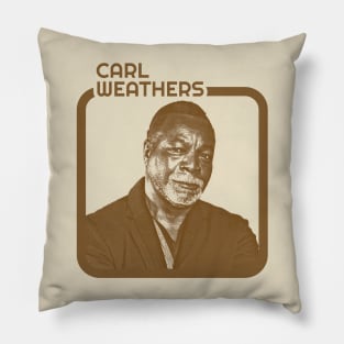 Carl Weathers vintage Pillow