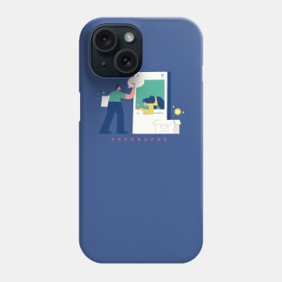 social media life Phone Case