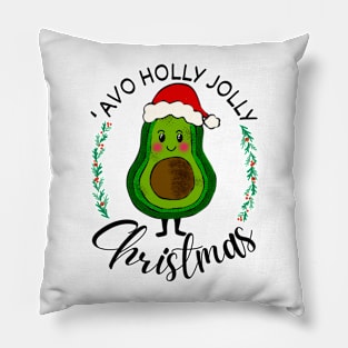 'Avo Holly Jolly Christmas Pillow