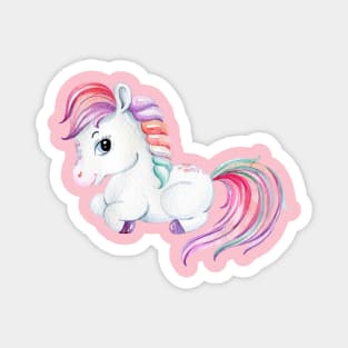 Lovely little unicorn Magnet