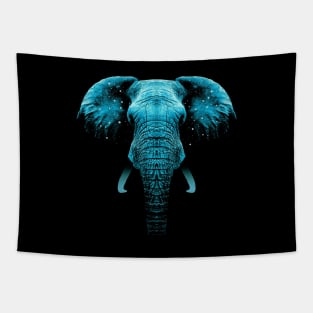 Gentle Giants Chic Elephant Tee for Wildlife Enthusiasts Tapestry