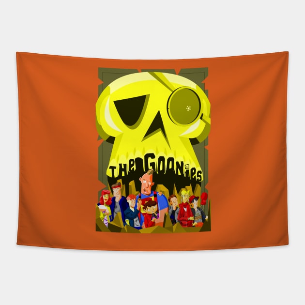 The Goonies Tapestry by loganshirt