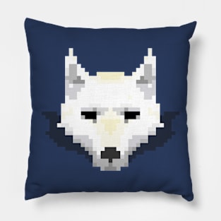 Pixel Wolf Pillow