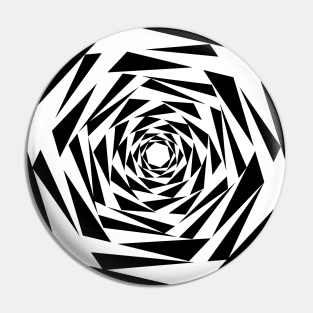 Edgeless optical illusion Pin