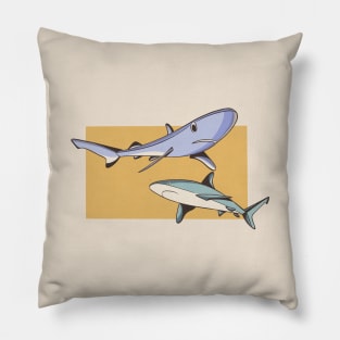 Shark Week Pillow