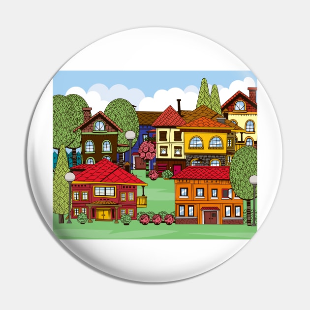 Town Pin by katerinamk