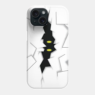 hiden eye Phone Case