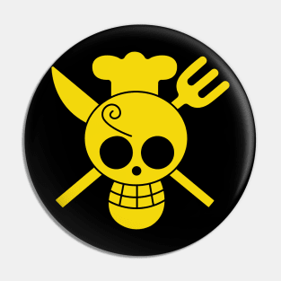 Sanji Jolly Roger 1 Pin