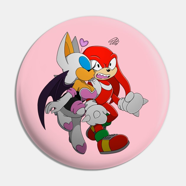 Knuxouge Pin by Firestorm Fox